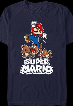 Jumping On Goombas Super Mario Bros. T-Shirt