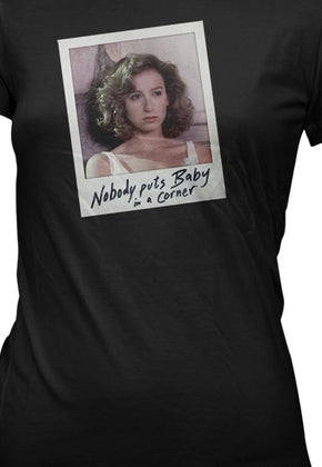 Womens Baby Polaroid Dirty Dancing Shirt