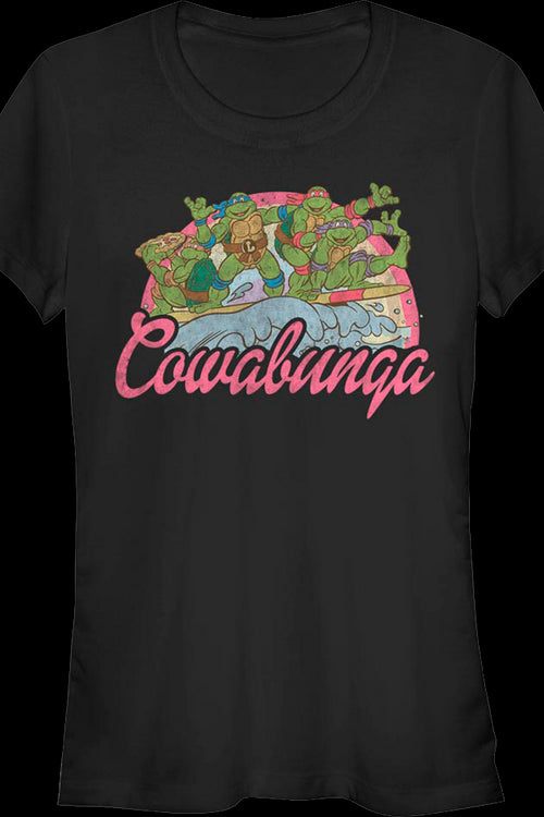 Ladies Cowabunga Teenage Mutant Ninja Turtles Shirtmain product image