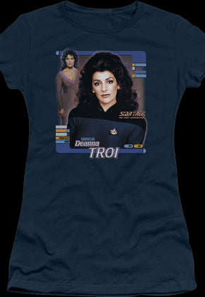 Ladies Deanna Troi Star Trek The Next Generation Shirt