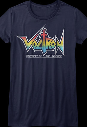 Womens Defender of the Universe Logo Voltron Shirt