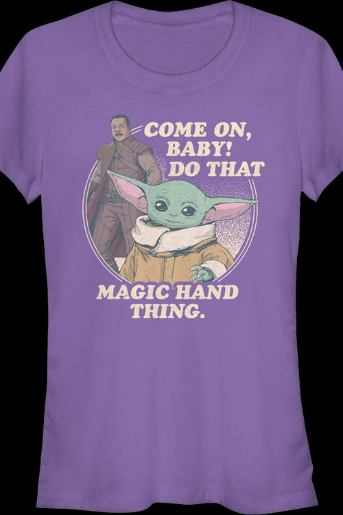 Ladies Do That Magic Hand Thing The Mandalorian Star Wars Shirtmain product image