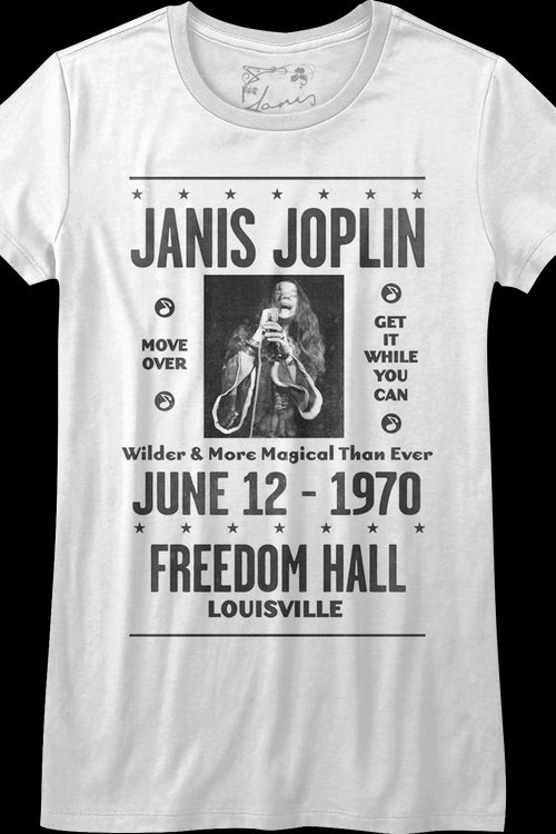 Ladies Freedom Hall Janis Joplin Shirtmain product image