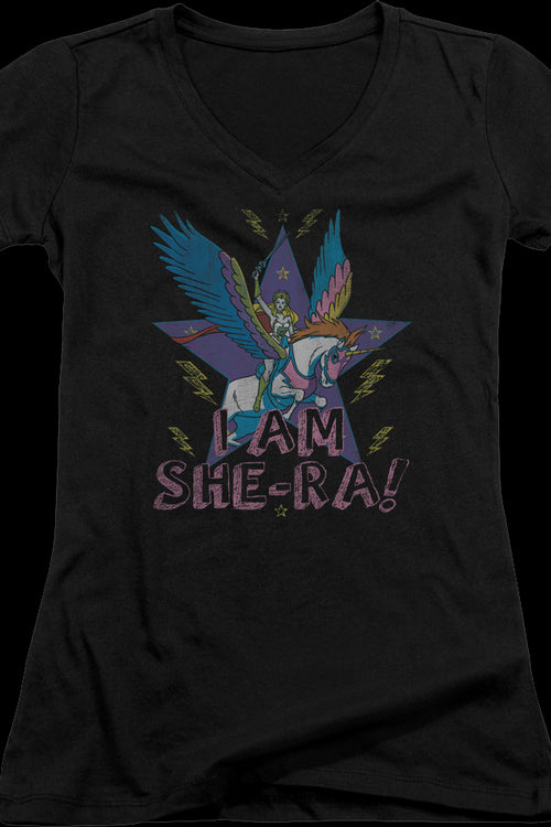 Ladies I Am She-Ra V-Neck Shirtmain product image
