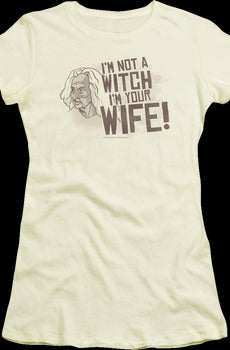 Ladies Not A Witch Princess Bride Shirt