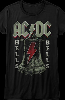 Ladies Ringin' Hells Bells ACDC Shirt