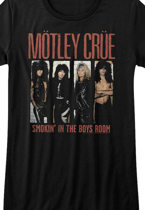 Ladies Smokin' In The Boys Room Motley Crue Shirt