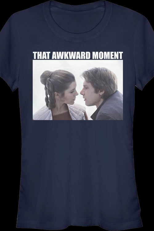Ladies That Awkward Moment Star Wars Shirtmain product image