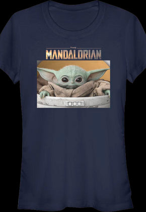 Ladies The Child Bassinet Star Wars The Mandalorian Shirt