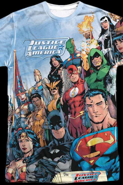 Justice League America Sublimation Shirtmain product image