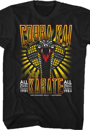 Karate Kid Cobra Kai Tattoo T-Shirt