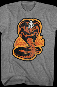 Karate Kid Distressed Cobra Kai Logo T-Shirt