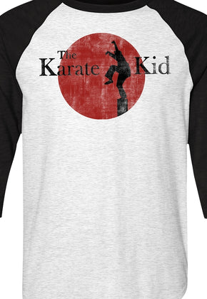Karate Kid Raglan Baseball Shirt
