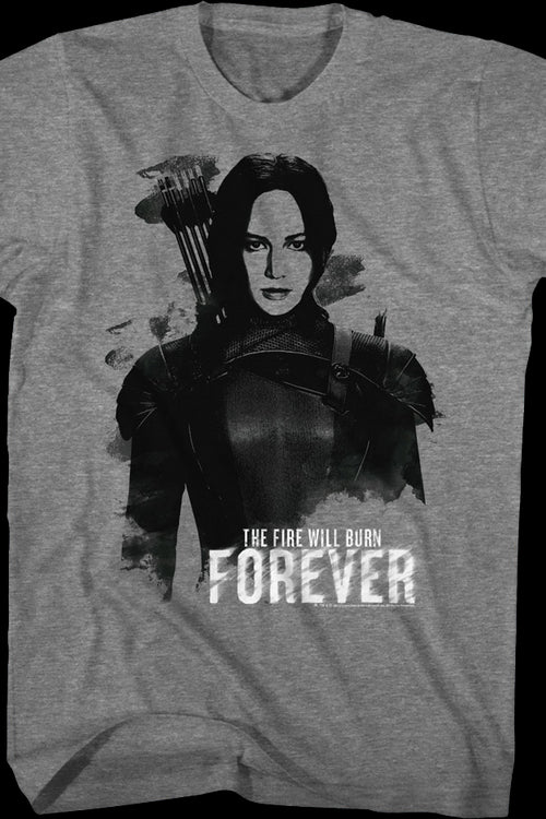 Katniss The Fire Will Burn Forever Hunger Games T-Shirtmain product image