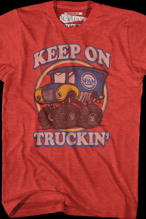 Keep On Truckin' Spam T-Shirtmain product image