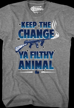 Keep The Change Ya Filthy Animal Home Alone T-Shirt
