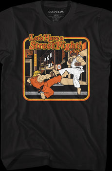 Ken Masters and Ryu Street Fighter T-Shirt