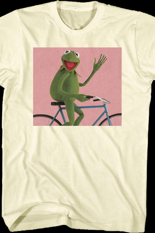 Kermit The Frog Bicycle Muppets T-Shirtmain product image