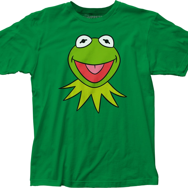 Green Kermit The Frog Muppets TShirt Kermit The Frog Mens TShirt