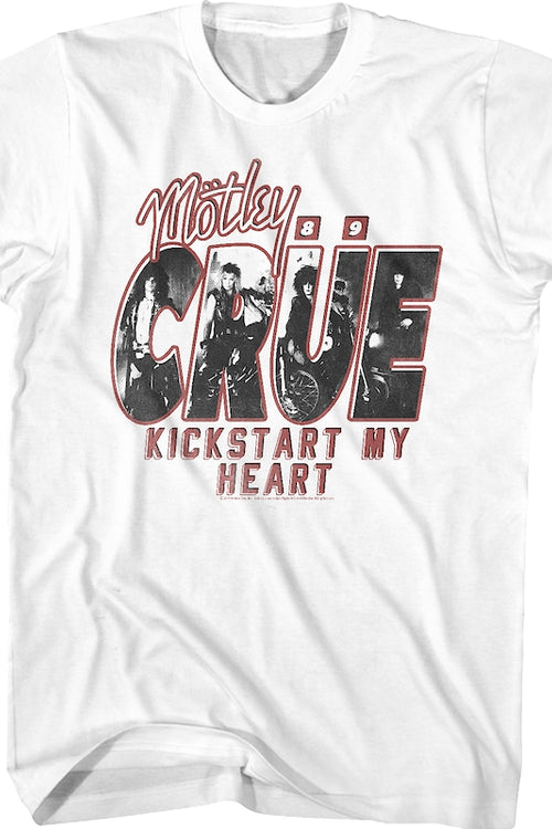Kickstart My Heart Motley Crue T-Shirtmain product image