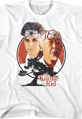 Youth Daniel and Mr. Miyagi Karate Kid Shirt