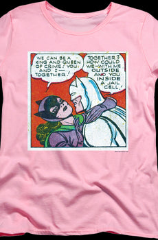 Womens King and Queen of Crime Batman Shirt