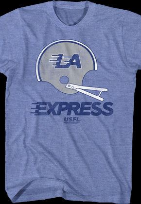 LA Express Helmet USFL T-Shirt