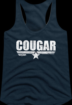 Ladies Cougar Top Gun Racerback Tank Top