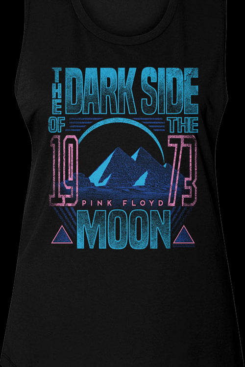 Ladies Dark Side of the Moon 1973 Pink Floyd Muscle Tank Topmain product image