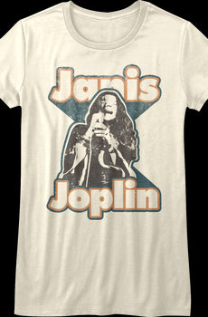 Womens Distressed Janis Joplin Shirt