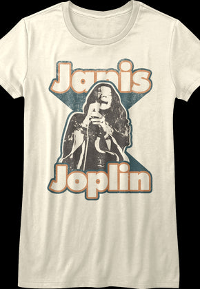 Womens Distressed Janis Joplin Shirt
