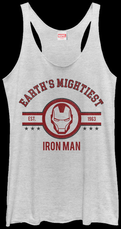 Ladies Earth's Mightiest Iron Man Tank Topmain product image