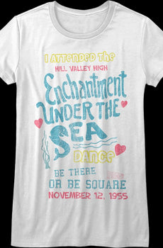 Ladies Enchantment Under The Sea Dance Back To The Future Shirt