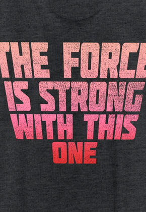 Ladies Force Is Strong Tank Top