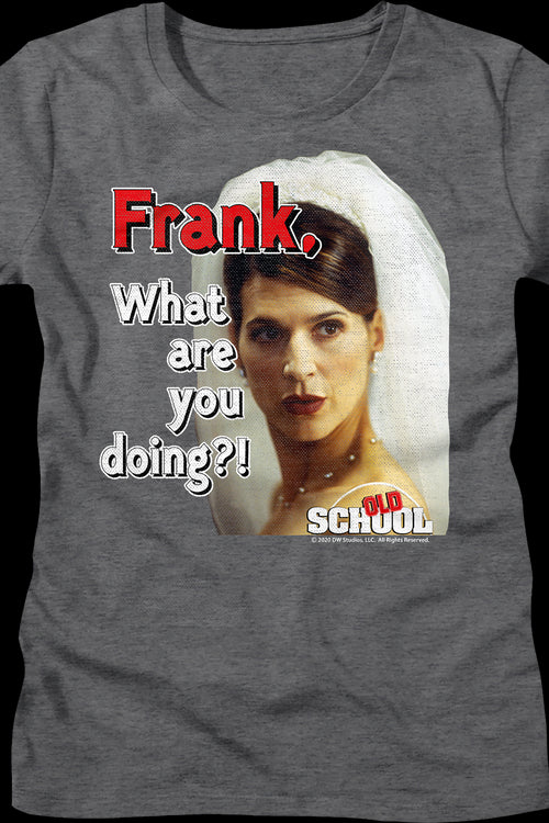Womens Frank What Are You Doing Old School Shirtmain product image