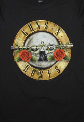 Ladies Guns N Roses Logo Shirt