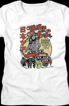 Womens Japan Tour '87 Motley Crue Shirt