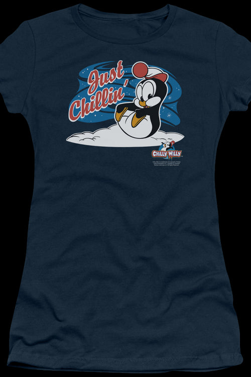 Ladies Just Chillin Chilly Willy Shirtmain product image