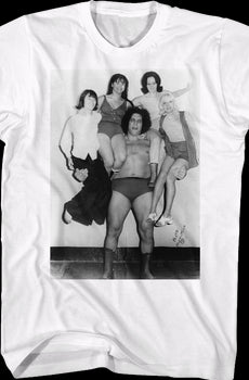 Ladies Man Andre The Giant T-Shirt