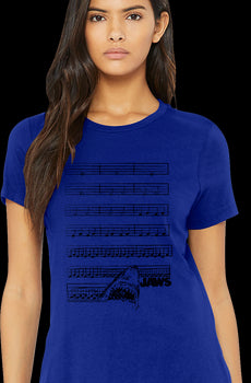 Womens Music Jaws Shirt