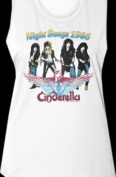 Ladies Night Songs 1986 Cinderella Muscle Tank Top