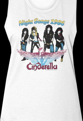 Ladies Night Songs 1986 Cinderella Muscle Tank Top