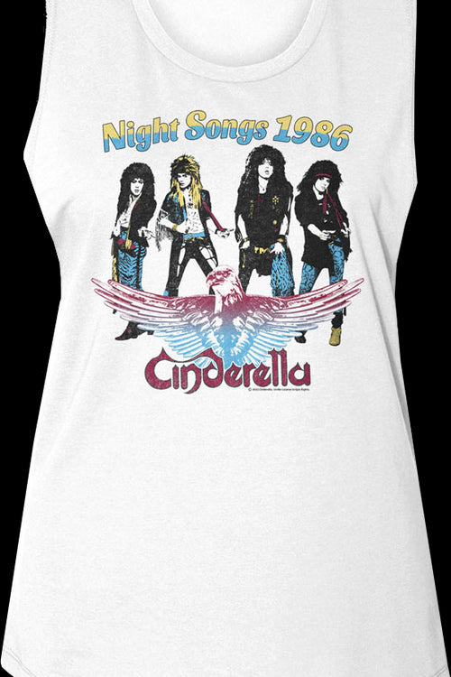 Ladies Night Songs 1986 Cinderella Muscle Tank Topmain product image
