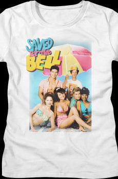 Womens On The Beach Saved By The Bell Shirt