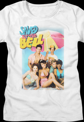 Womens On The Beach Saved By The Bell Shirt