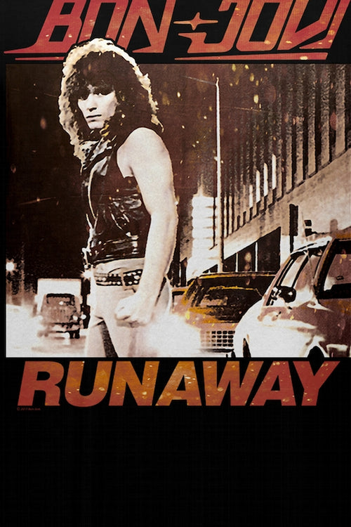 Ladies Runaway Bon Jovi Muscle Tank Topmain product image