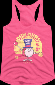 Ladies Since 1924 Dum-Dums Racerback Tank Top