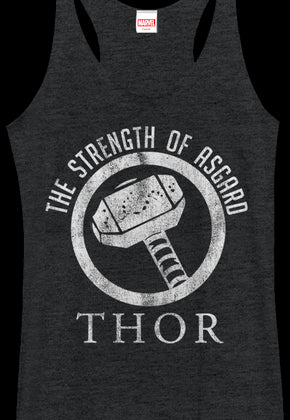Ladies Strength of Asgard Thor Tank Top