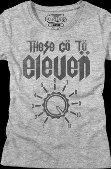 Womens These Go To Eleven Spinal Tap Shirt