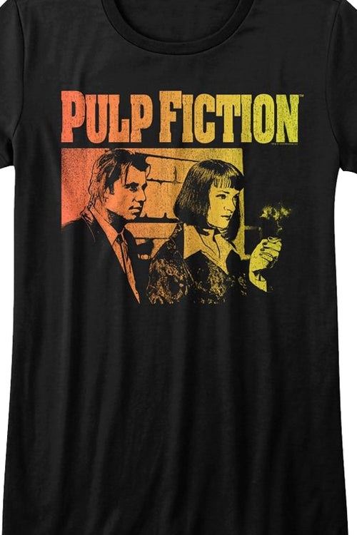 Ladies Vincent Vega And Mia Wallace Pulp Fiction Shirtmain product image